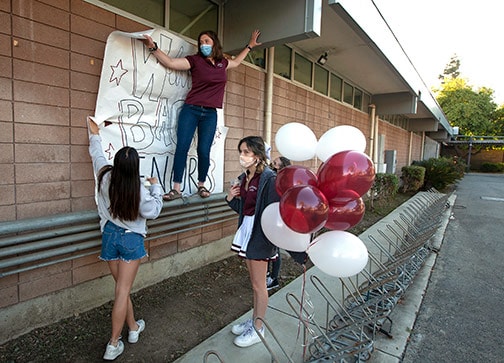 CHS welcomes back students&hellip;finally