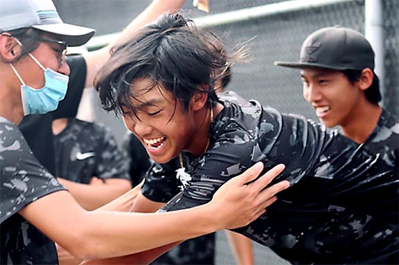 Boys tennis caps powerhouse season with CIF title