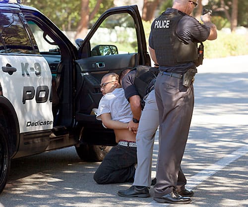 Claremont police arrest two after short pursuit