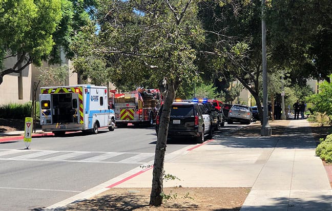 EMT Crews in the Claremont Village