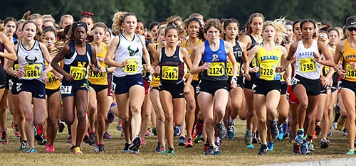 Wolfpack girls cross country win third state title
