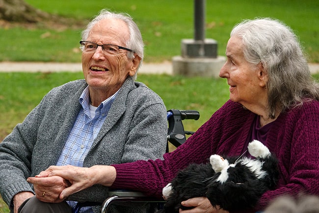 Celebrating 75 years of love and marriage