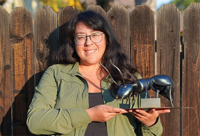 Naomi Fraga named 2021 biodiversity award recipient