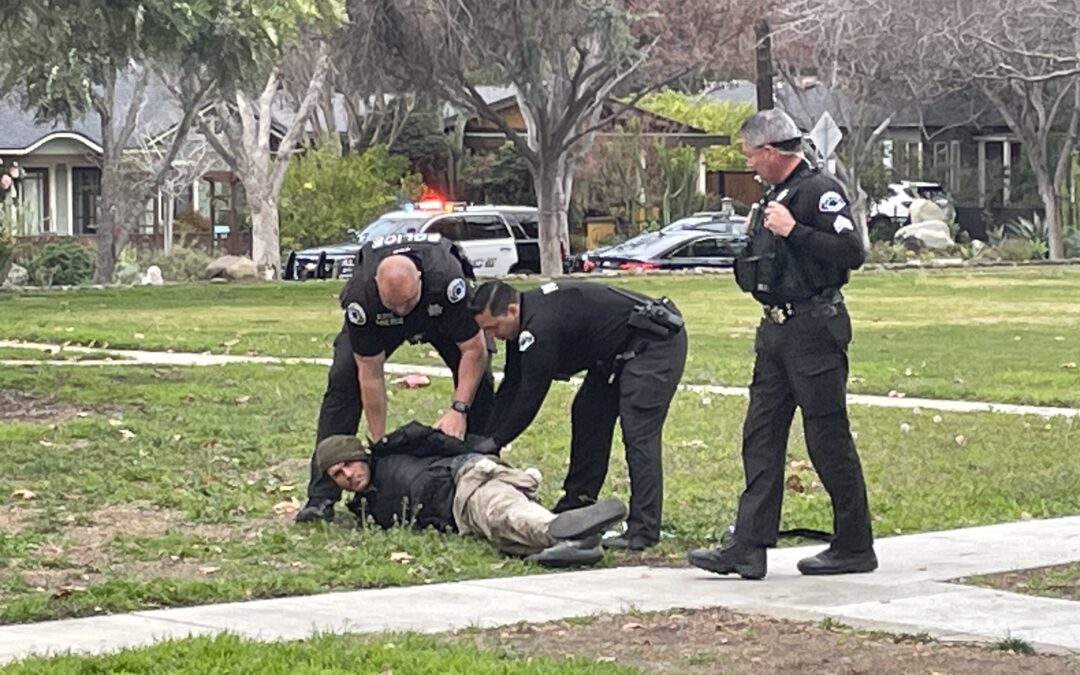 Update: Police foot chase nets felony criminal threats suspect
