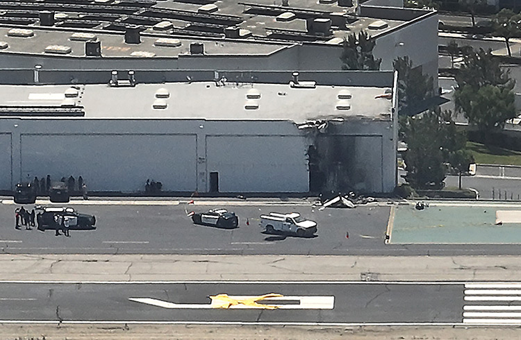 Three dead in Cable Airport crash