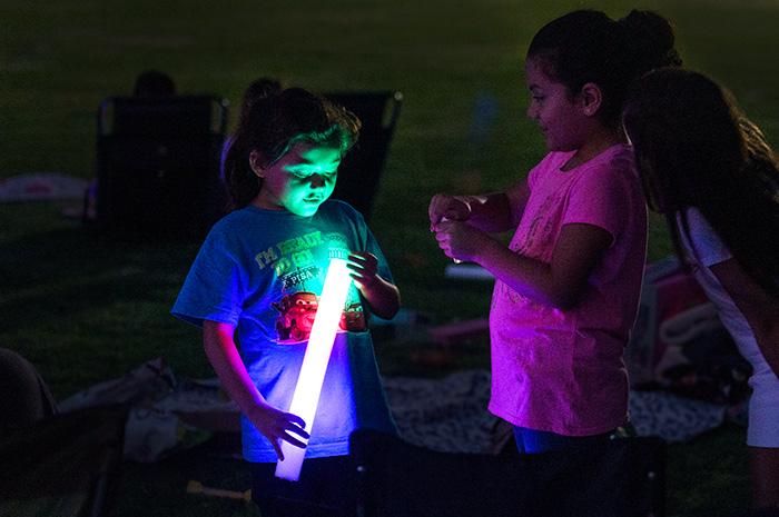 Movies in the Park continue through August 6