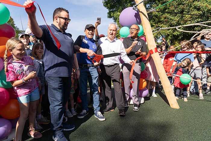 Lewis Park playground gets a refresh
