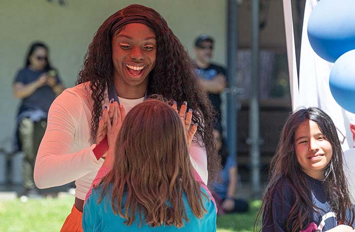 An Olympian returns home: Vista honors Brittany Brown with mural