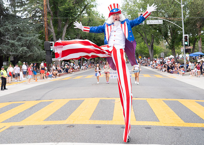 Claremont celebrates the Fourth of July